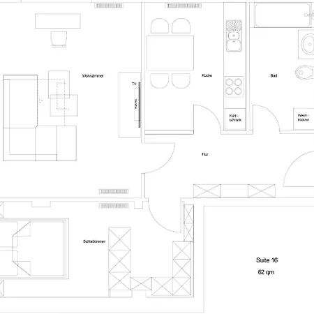 Brauhaus 16 Appartement *